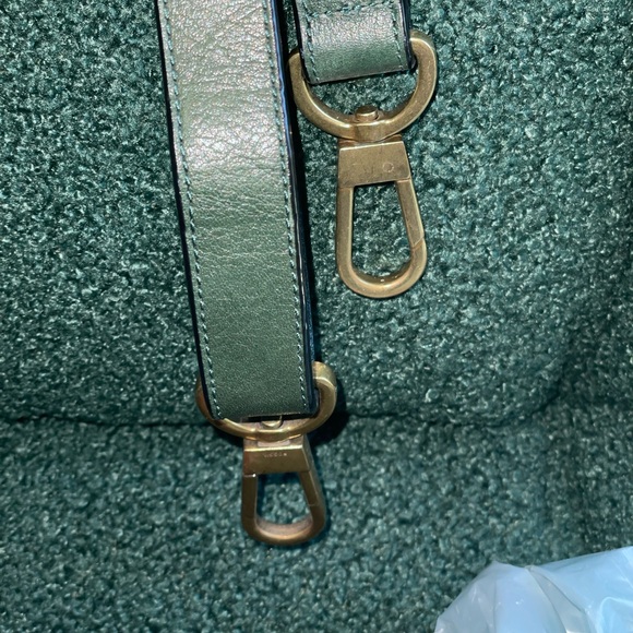 Fossil -Maya green leather shoulder/ crossbody bag - Picture 12 of 14